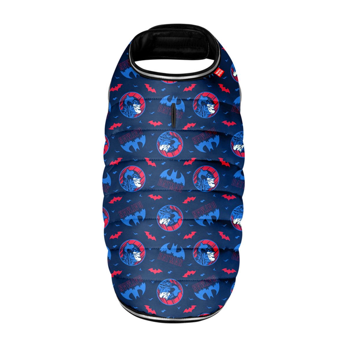 Курточка-накидка для собак Waudog Clothes Бетмен XXS 23х29-36х14-20 см Червоно-блакитний (501-4003 Col) - фото 3 Курточка-накидка для собак Waudog Clothes Бетмен XXS 23х29-36х14-20 см Червоно-блакитний (501-4003 Col) - фото 3