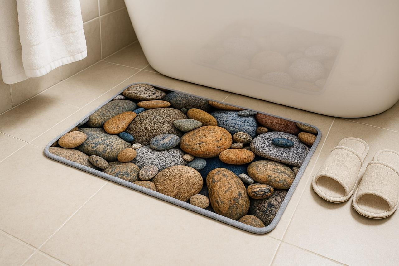 Коврик универсальный Камешки 40х60 см (40х60/200005) Коврик универсальный Камешки 40х60 см (40х60/200005)