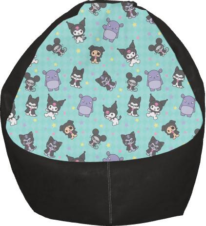 Кресло-груша Kuromi Hello Kitty 2 M (13241987)