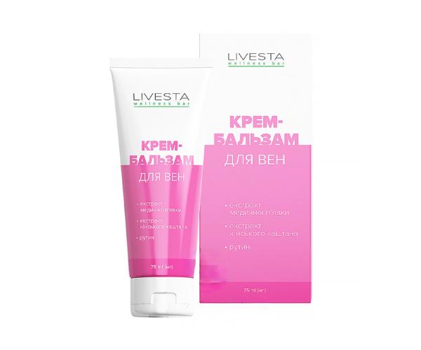 Крем-бальзам для вен LIVESTA Opti Венус 288610500 75 мл (30379470) - фото 2 Крем-бальзам для вен LIVESTA Opti Венус 288610500 75 мл (30379470) - фото 2