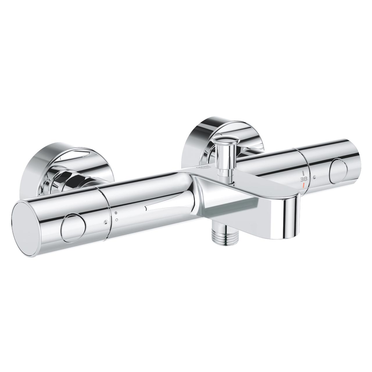 Змішувач для ванної Grohe GROTHERM 800 Cosmopolitan 34766000 з термостатом Хром (97088)