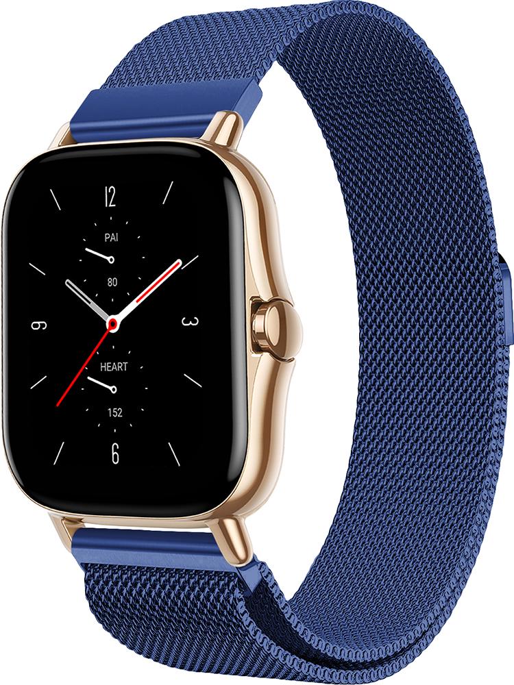 Ремешок Миланская петля для Amazfit GTS 2 Blue (22300-28)
