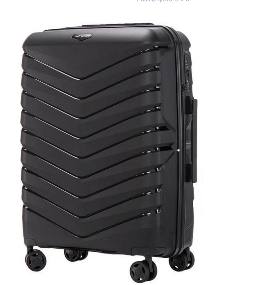 Валіза дорожня Wings PHX01 L Чорний (26519342) - фото 1 Валіза дорожня Wings PHX01 L Чорний (26519342) - фото 1