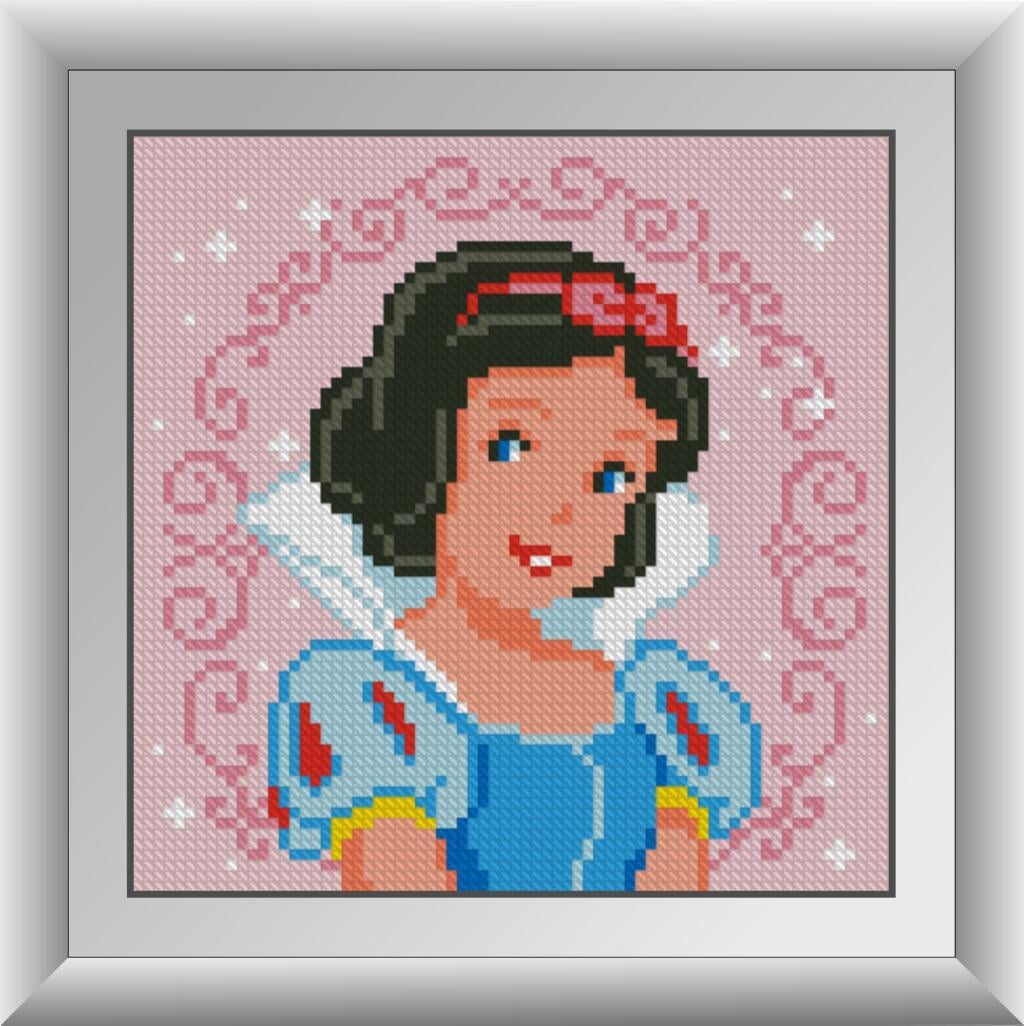 Алмазная мозаика Dream Art Белоснежка 18x18 см (DA.30441)