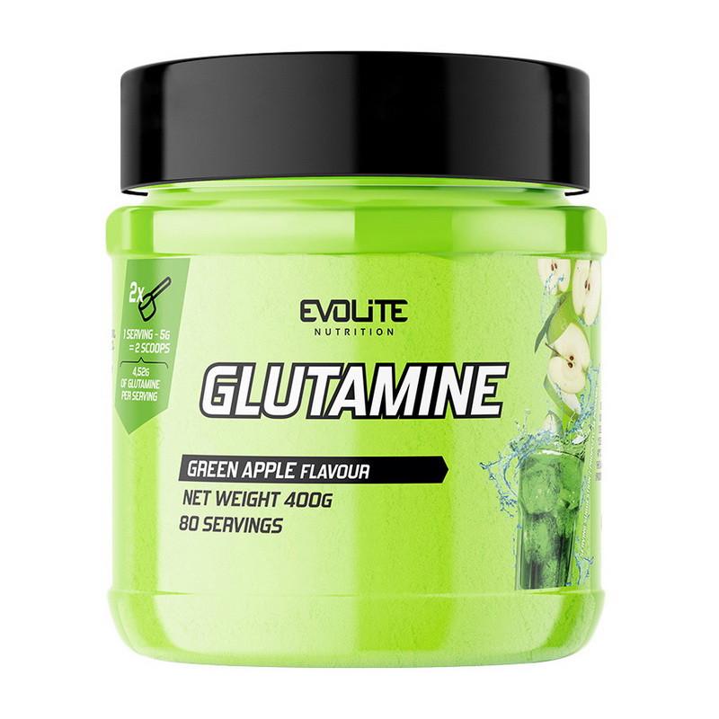 Глутамін Evolite Nutrition Glutamine 400 г Полуниця (22167-01)