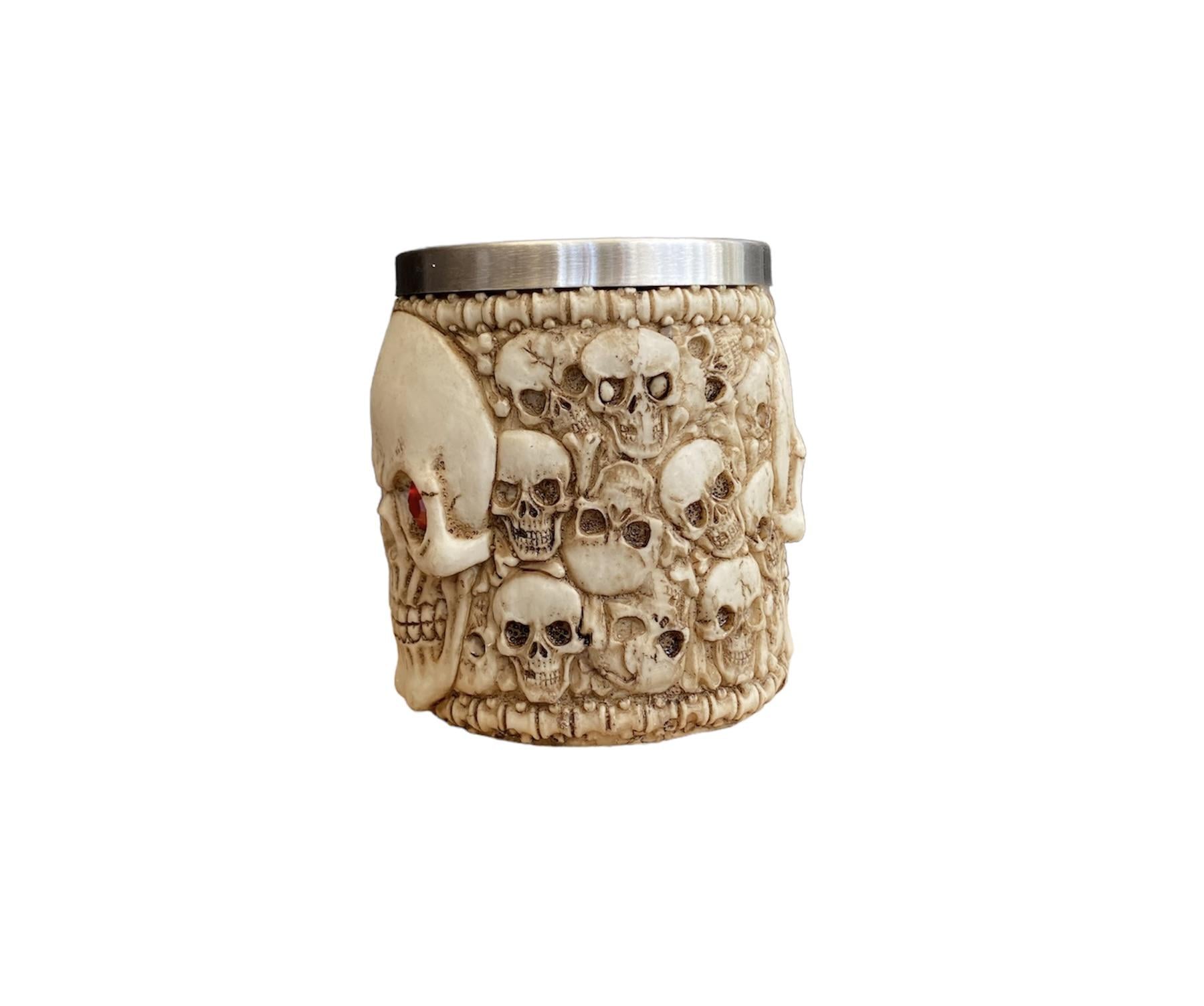 Чашка 3D Череп Пират 350 мл (17813457)