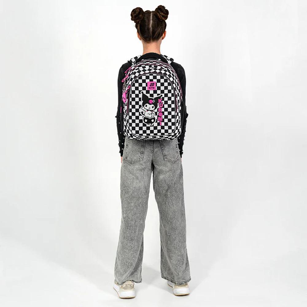 Школьный рюкзак KITE Education teens Kuromi 20,5 л (HK25-8001M) - фото 9 Школьный рюкзак KITE Education teens Kuromi 20,5 л (HK25-8001M) - фото 9