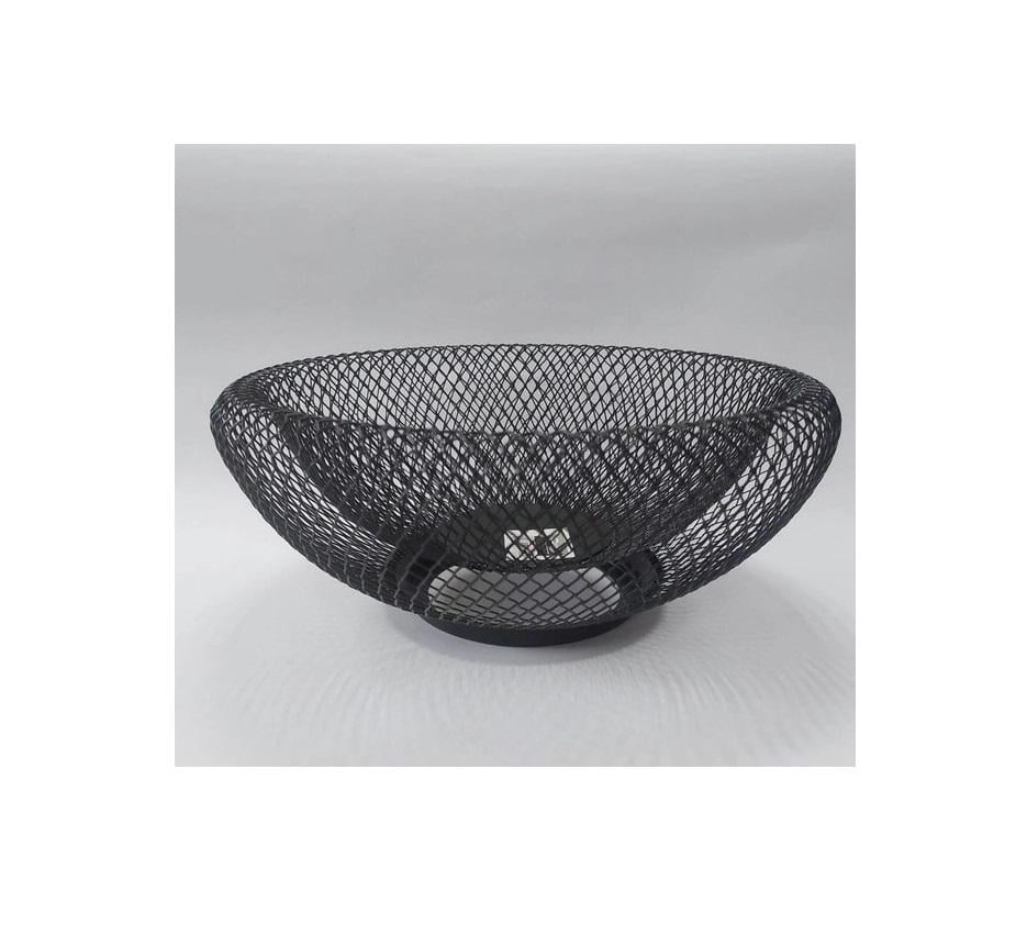 Фруктовница металлическая Dynasty 10х25 см Черный - фото 2