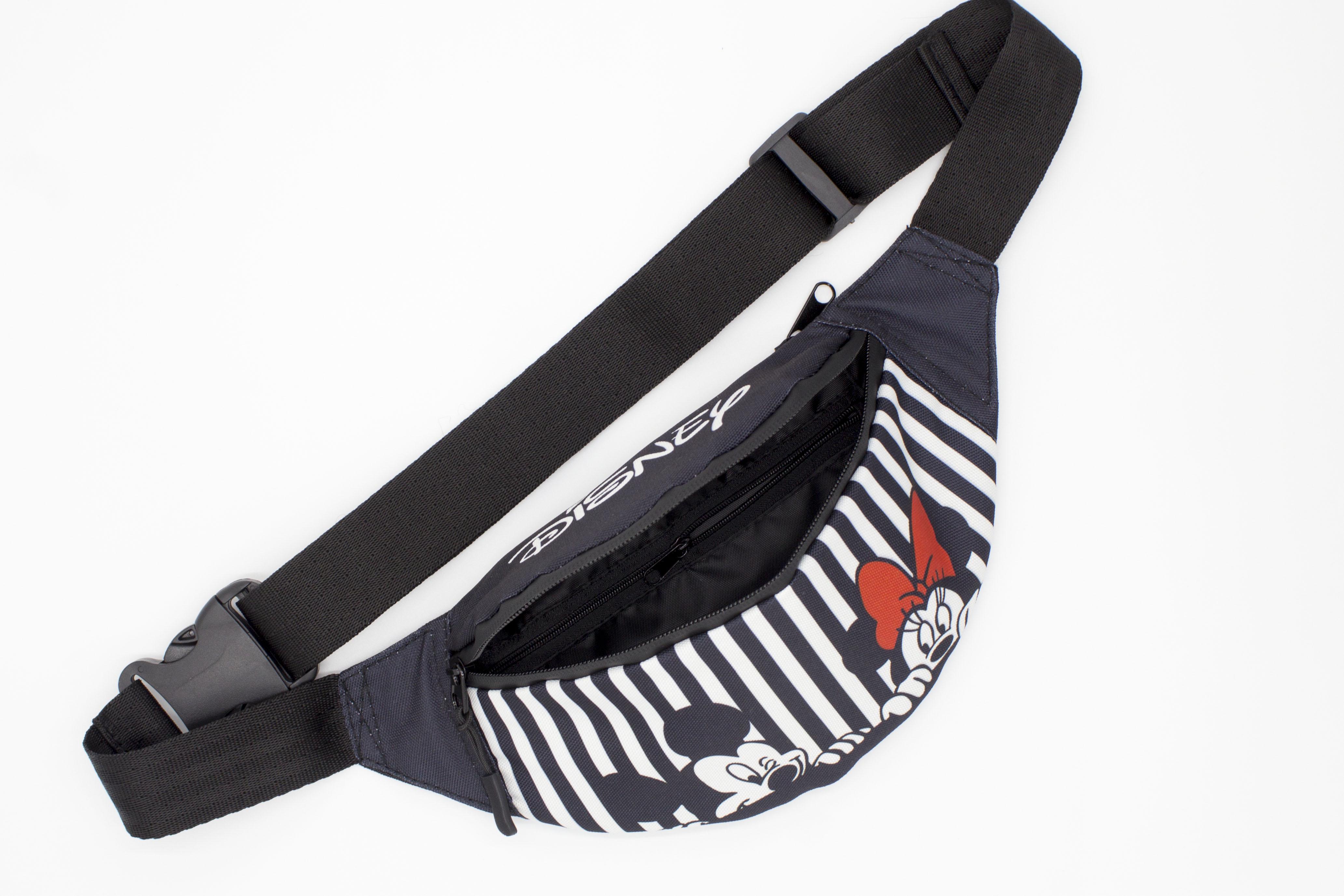 Бананка для дівчат Міккі та Мінні в смужку Чорний (BM-003) - фото 2 Бананка для дівчат Міккі та Мінні в смужку Чорний (BM-003) - фото 2