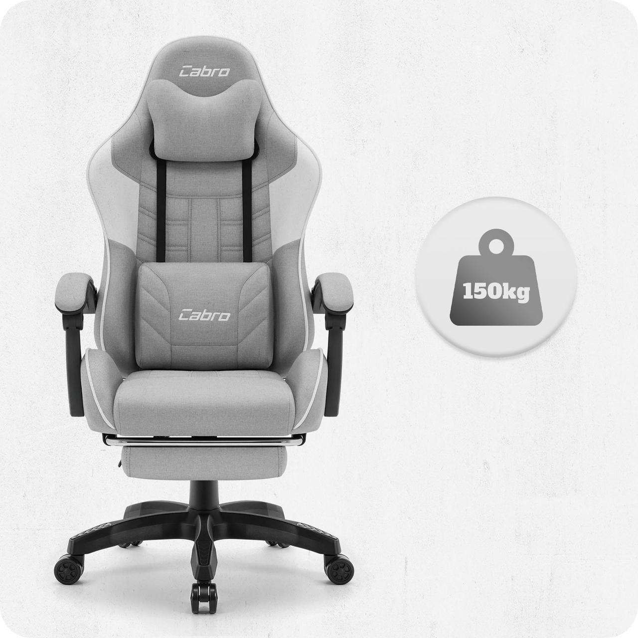 Геймерське крісло Cabro C501 тканина Grey (5907196010613) - фото 6 Геймерське крісло Cabro C501 тканина Grey (5907196010613) - фото 6