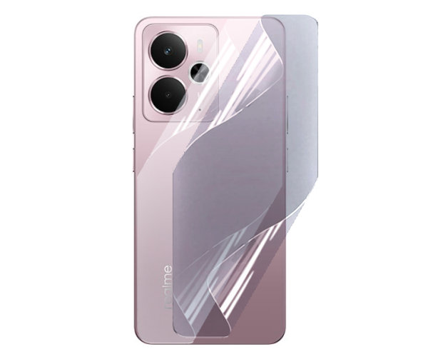 Пленка гидрогелевая противоударная Hydrogel Film для Realme 14 на заднюю панель Transparent