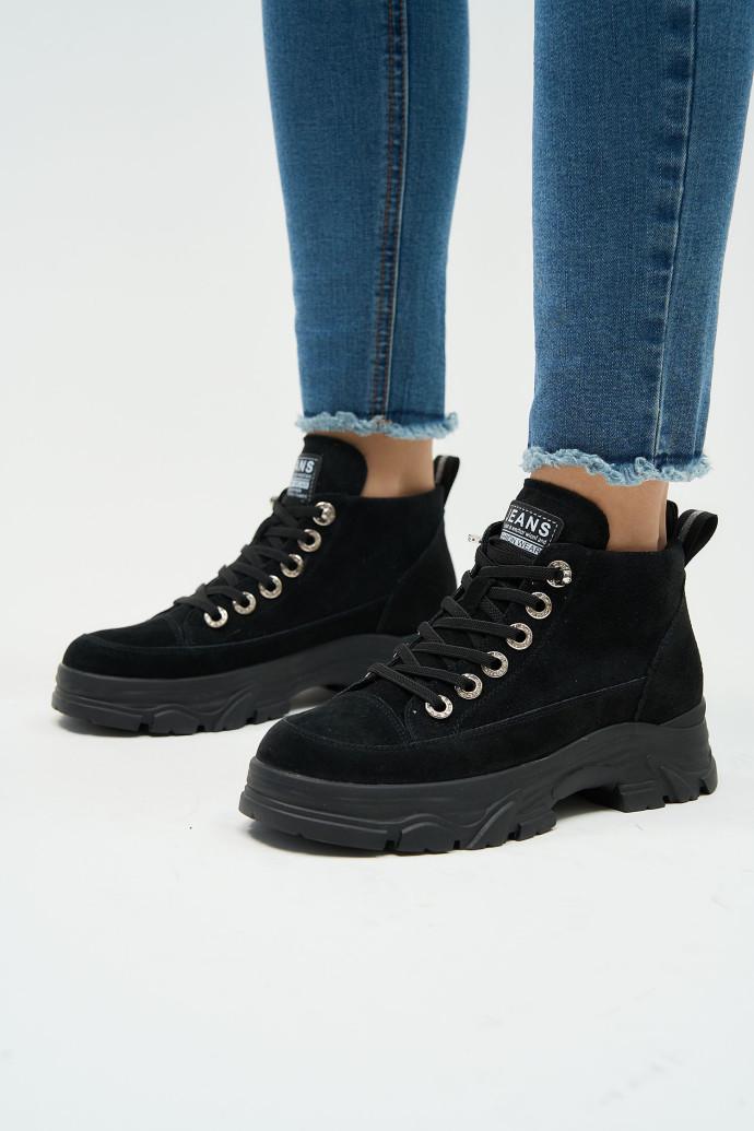 Черевики жіночі LONZA р. 38 Чорний (179060)