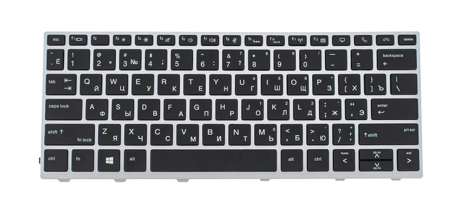 Клавиатура для ноутбука HP EliteBook 735 G5 с подсветкой клавиш (L13697-251)