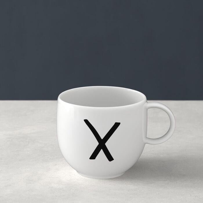 Чашка для кофе Villeroy & Boch xLetters Mugs фарфор 330 мл (2608448)