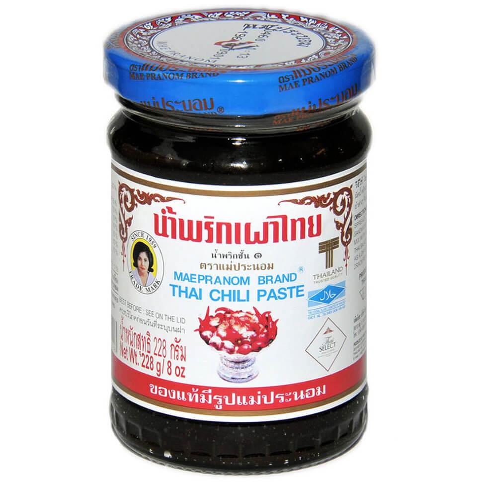 Паста чили Maepranom Тайськая острая 228 г (3043) Паста чили Maepranom Тайськая острая 228 г (3043)