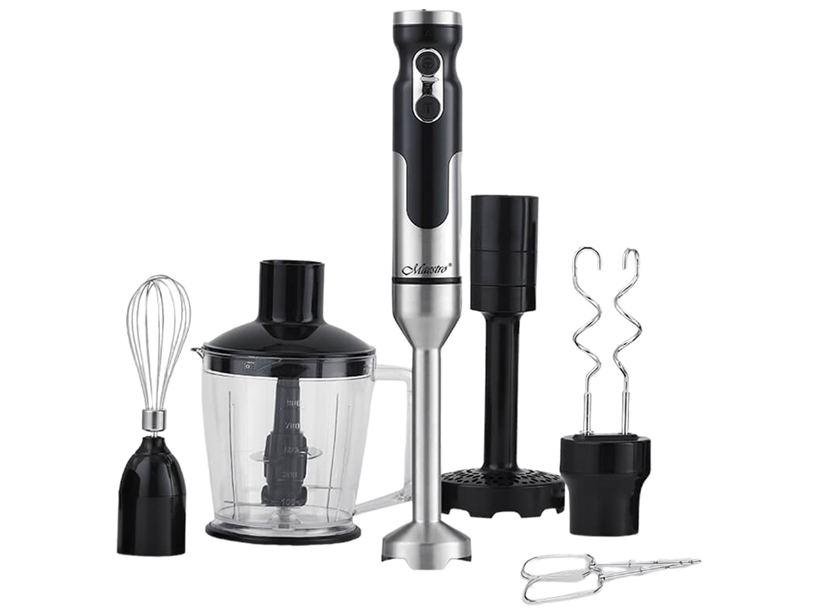 Блендер стационарный Maestro MR-567 ножи из нержавеющей стали 1000 Вт Черный (2862557386)