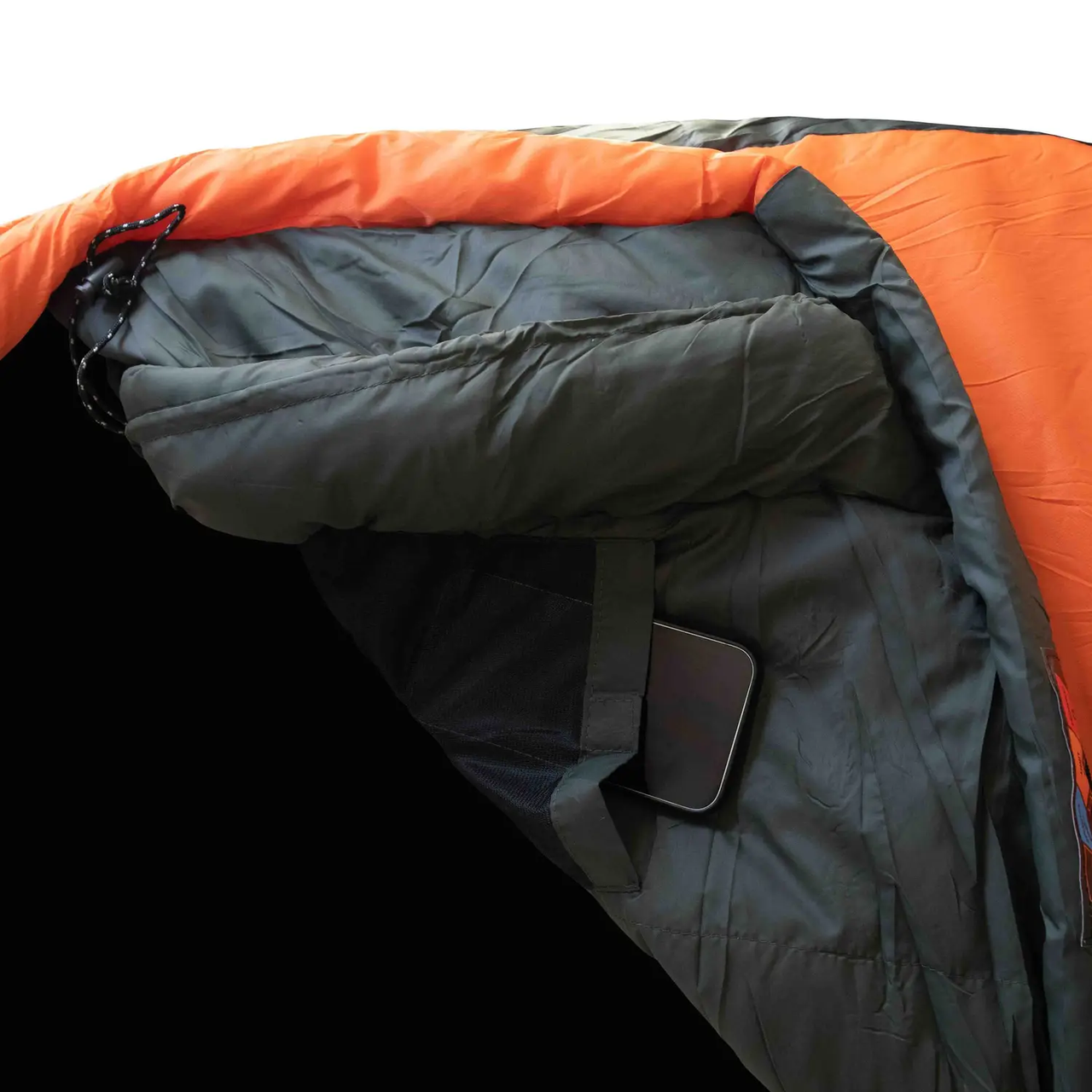 Спальний мішок Tramp Arctic Long кокон лівий 225/80-55 см -10/-15/-30°С Orange/Grey (UTRS-048L-L) - фото 6