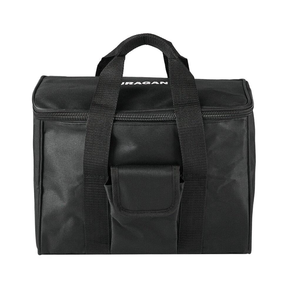 Компрессор автомобильный Uragan 10Атм 160 л/мин 600 Вт с зажимами АКБ - фото 4