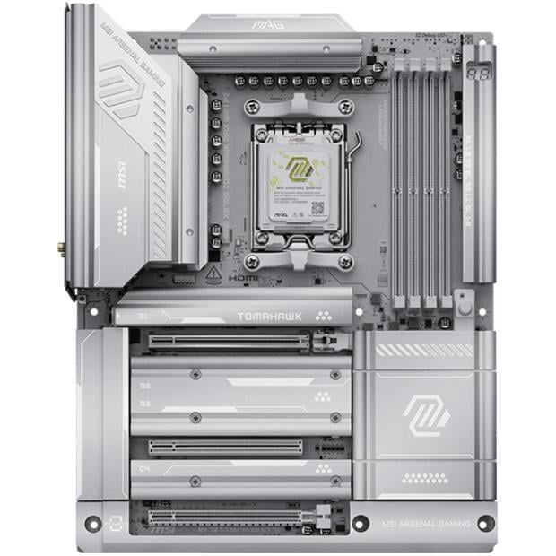 Материнская плата MSI MAG X870E TOMAHAWK MAX Wi-Fi PZ Grey (31775805)