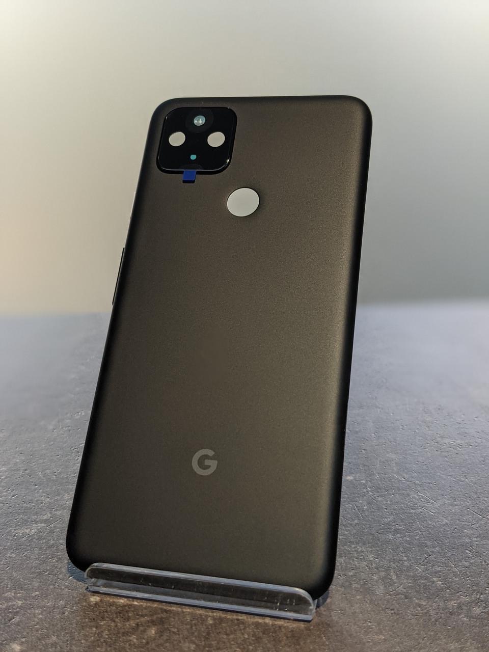 Крышка задняя Google Pixel 4A 5G Servise со стеклом для камеры Black (23136461) - фото 2