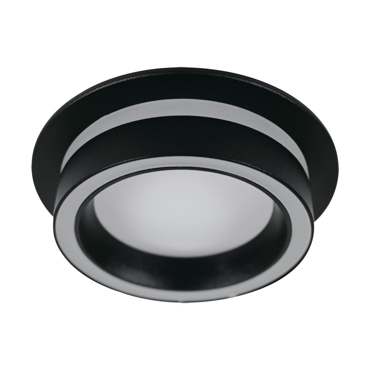 Точечный светильник встроенный Stark TO-133 R BK 1хGX53 Ø105 мм Черный (V6919120212191)