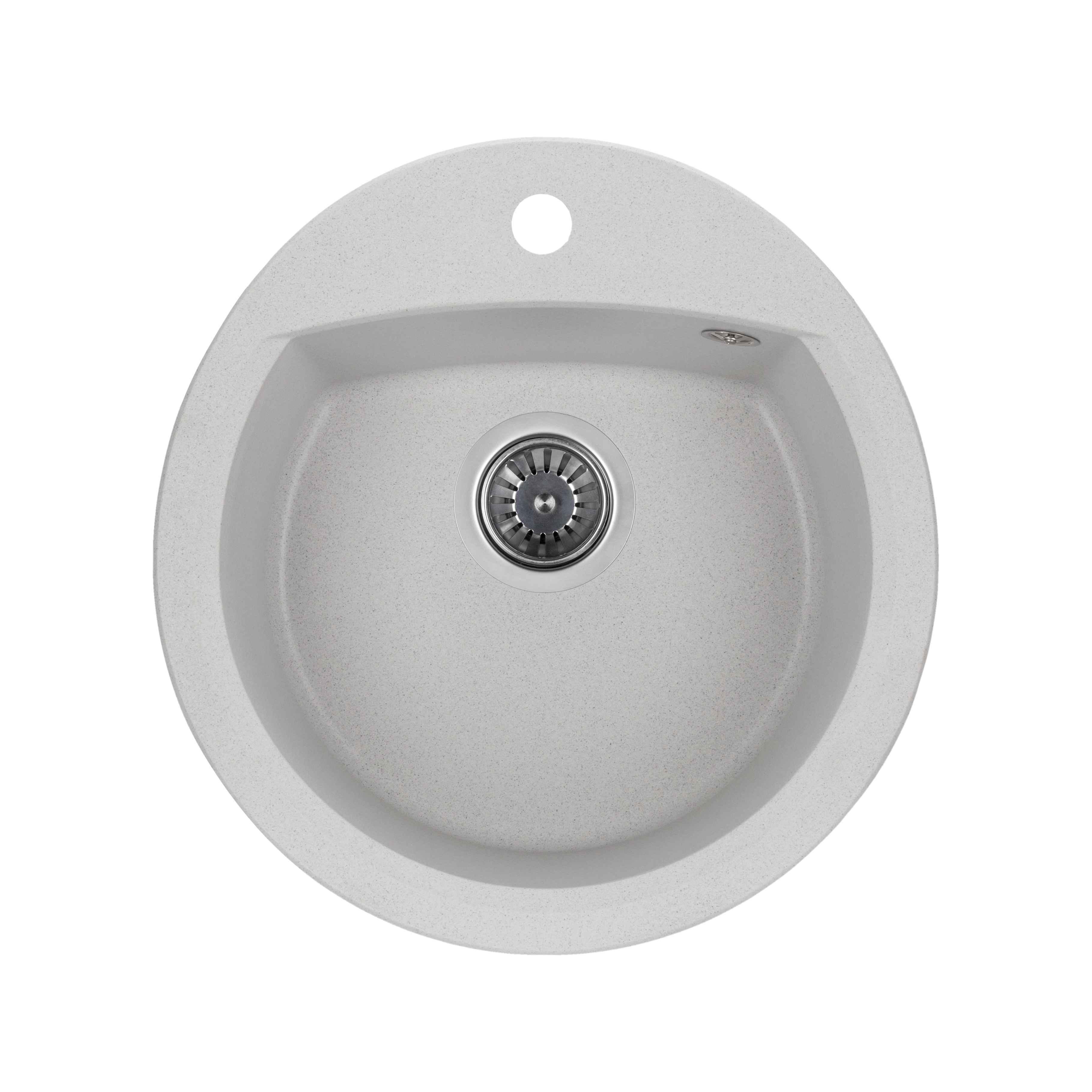 Мойка для кухни Granado Ronda 490х470х200 мм Gris - фото 2 Мойка для кухни Granado Ronda 490х470х200 мм Gris - фото 2