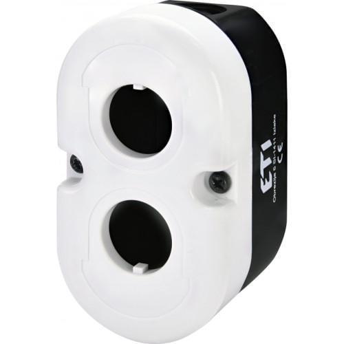 Корпус ETI ESE2 Compact 2 отверстия Серо-черный (4771546)