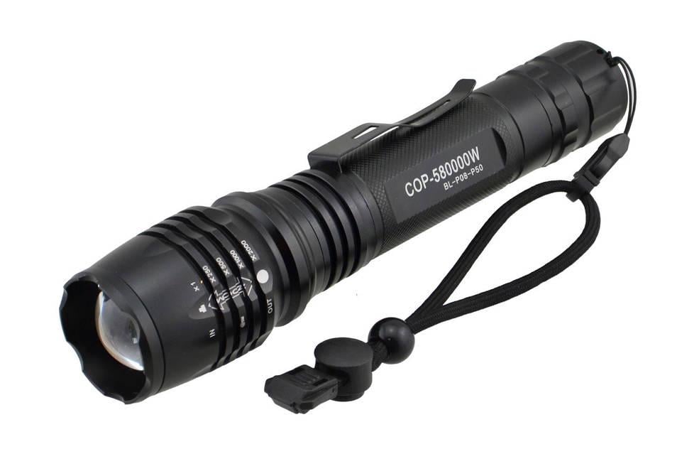 Ліхтарик ручний BL P08 -P50 2x18650 battery (8-17-26990) Ліхтарик ручний BL P08 -P50 2x18650 battery (8-17-26990)