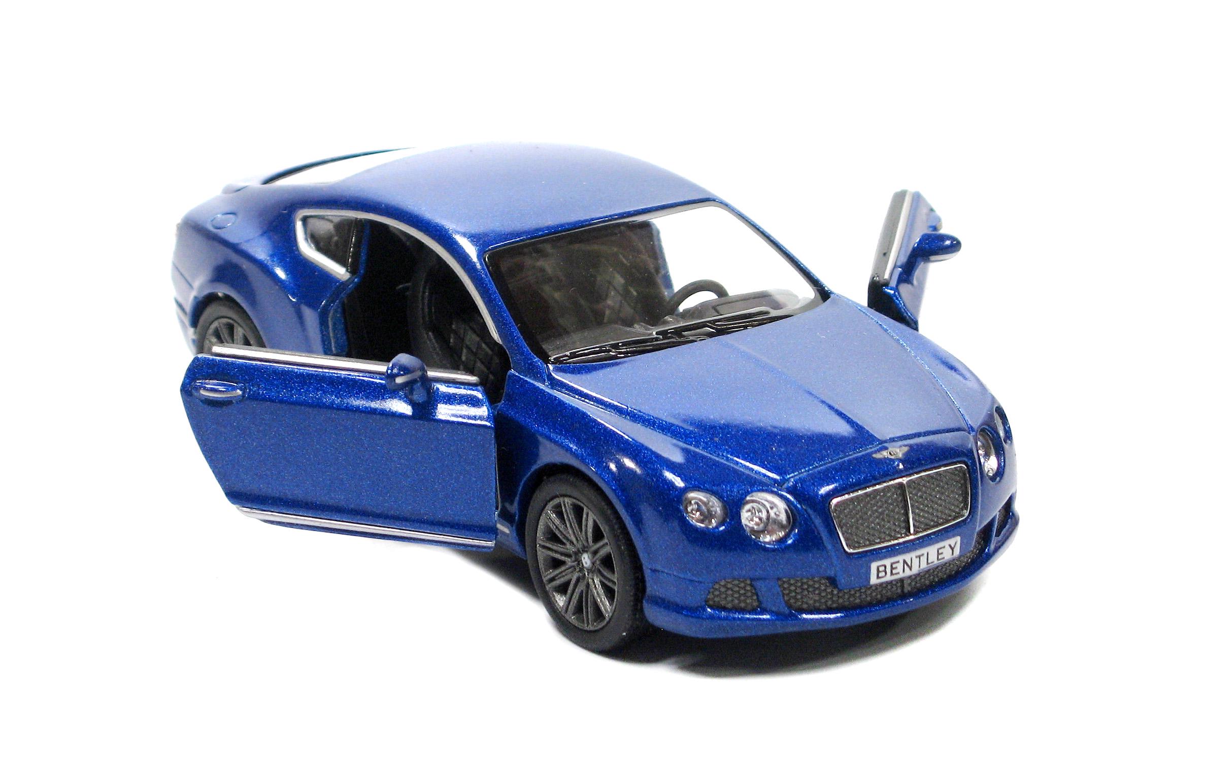 Машинка KINSMART металлическая KT5369W BENTLEY Continental GT Speed - фото 7 Машинка KINSMART металлическая KT5369W BENTLEY Continental GT Speed - фото 7