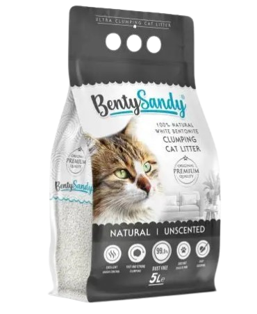 Наповнювач бентонітовий Benty Sandy без запаху 5 л (00-00028807)