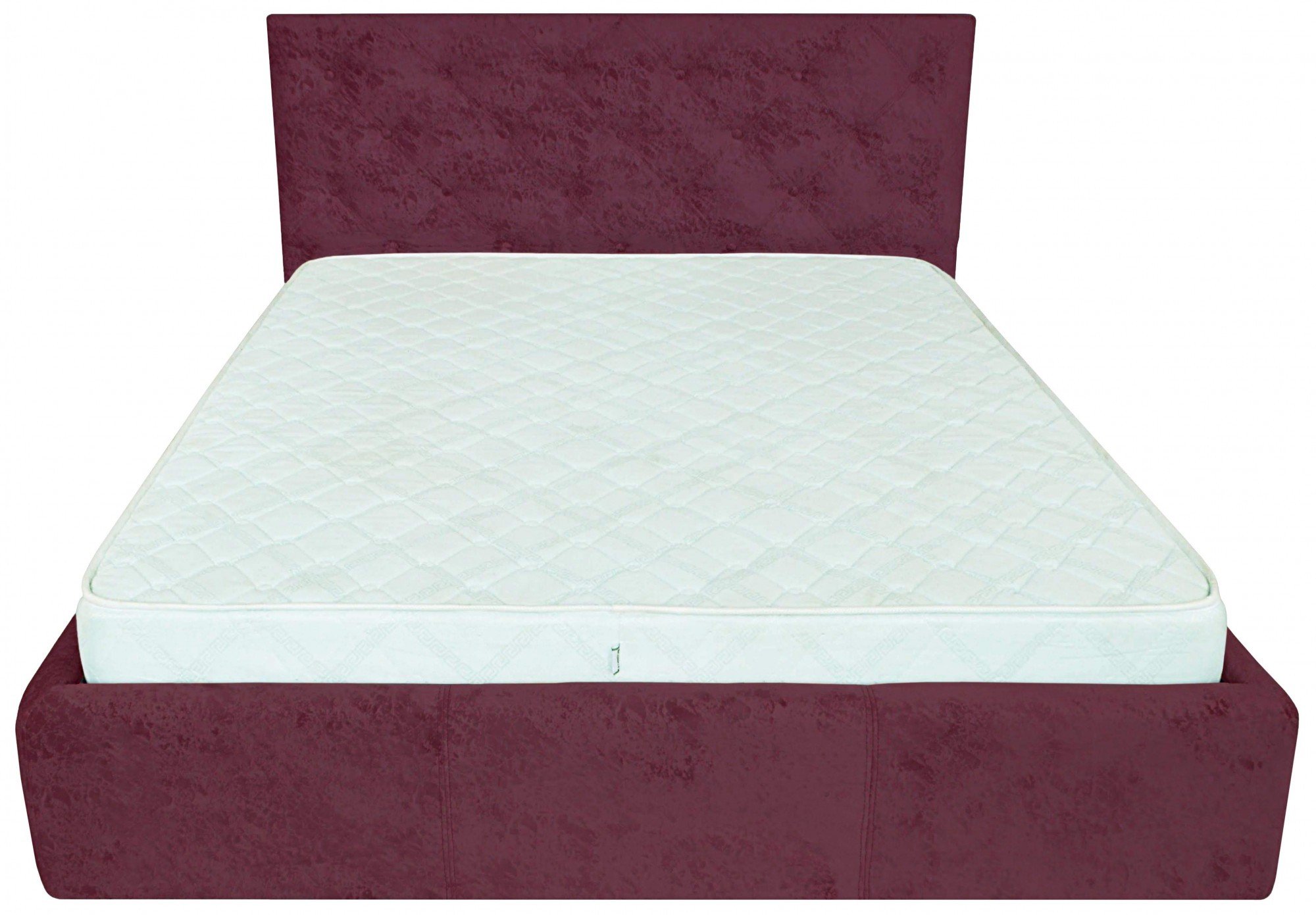 Кровать Bristol Comfort Алексис Bordo 07 140x200 см с подъемным механизмом Бордовый