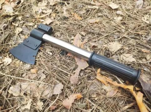 Лопата туристическая 4в1 в чехле Stenson (ma04) - фото 5