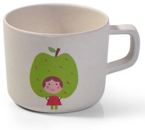 Чашка детская Fissman Яблоко из бамбукового волокна 225 мл