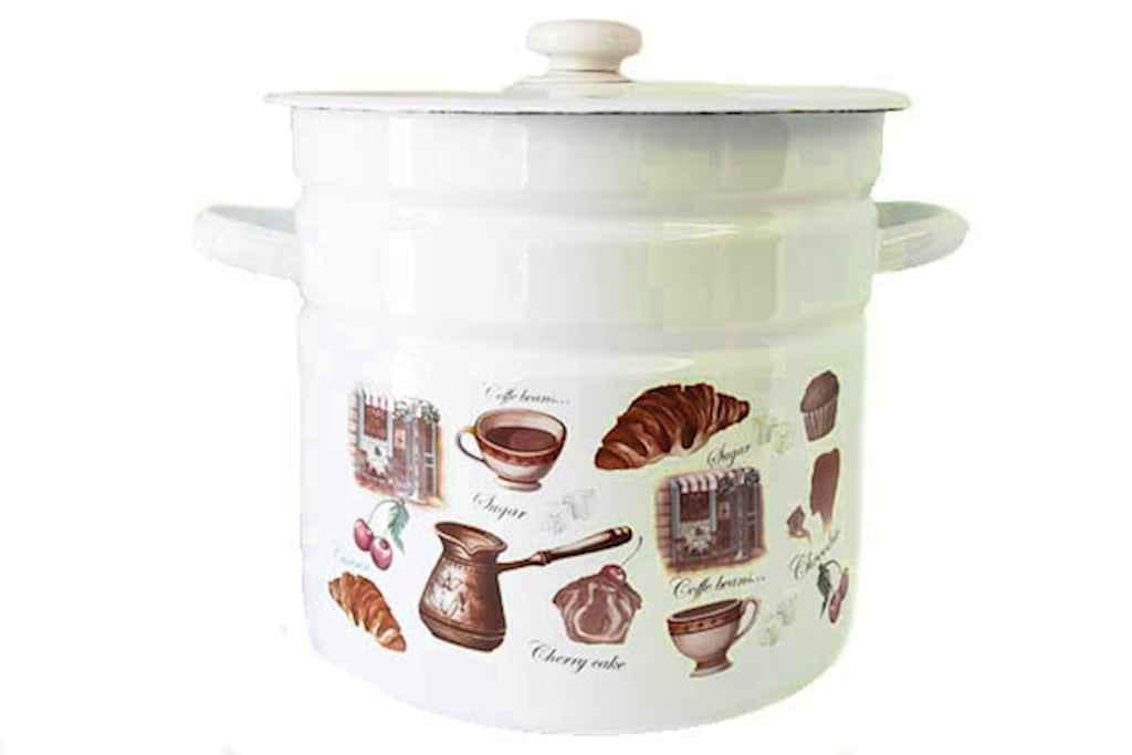 Кастрюля Idilia Кафе де Шери 12 л Молочный (I1624)