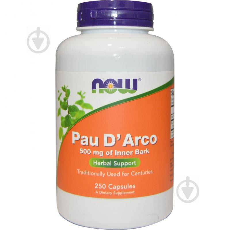 По Д'арко, (Кора Муравьиного Дерева), Pau d'Arco, Now Foods, 250 гелевых капсул По Д'арко, (Кора Муравьиного Дерева), Pau d'Arco, Now Foods, 250 гелевых капсул