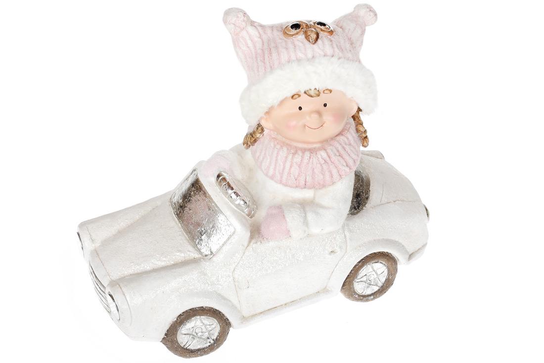 Новогодний декор BonaDi Машина (711-287)