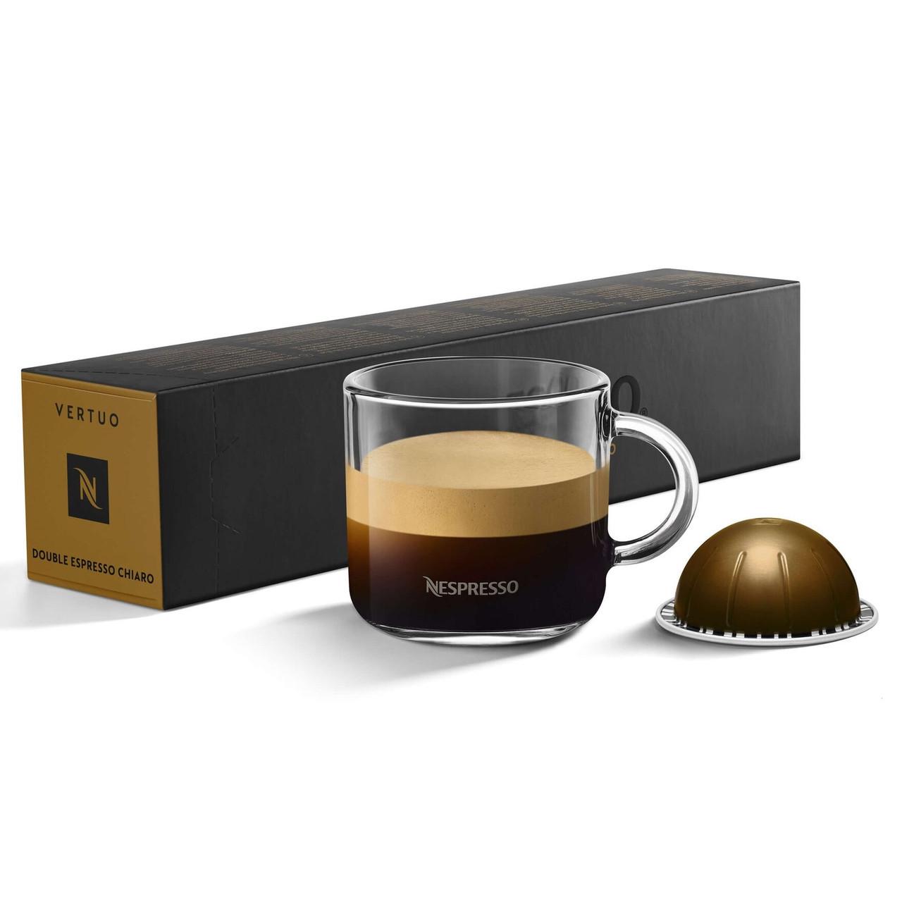 Кофе в капсулах Nespresso Vertuo Double Espresso Chiaro 80 мл