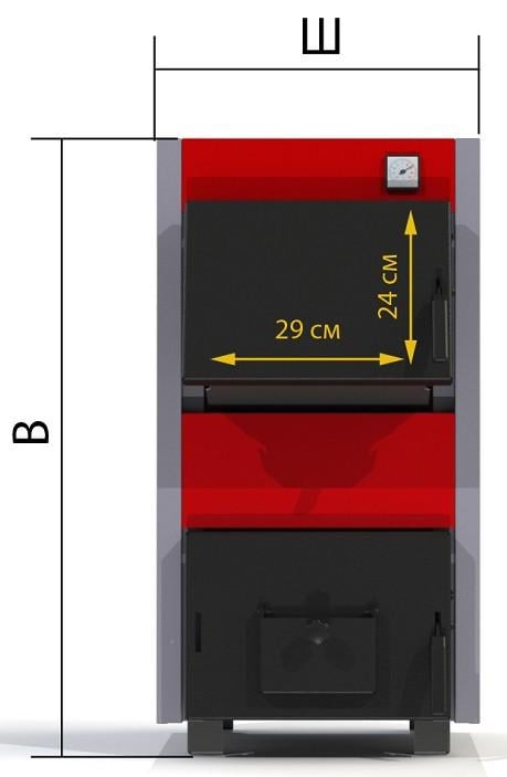 Котел твердотопливный ProTech Econom TT 15 - фото 4