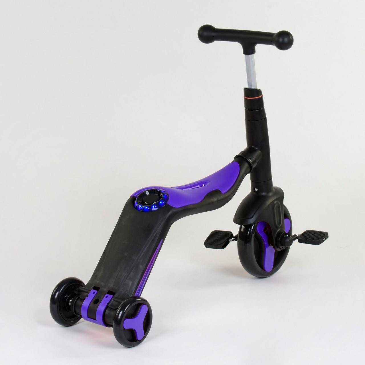 Самокат Best Scooter Jt 30304 3в1 Фиолетовый (361670)