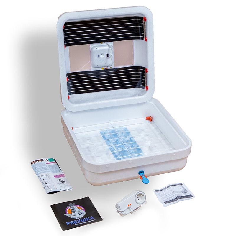 Інкубатор для яєць з механічним переворотом Рябушка Smart 70 з інфрачервоним нагрівом (3262)