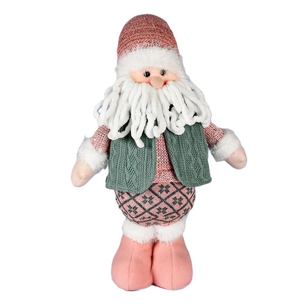 Новогодняя декоративная фигура МАГІЧНА-НОВОРІЧНА M17280 Santa Snowman 42 см (22092187)
