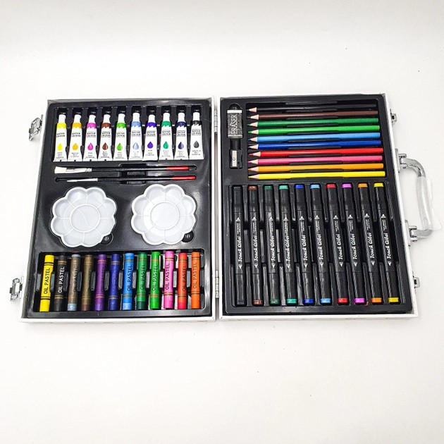 Набір для малювання у валізі 64 предметів (13412152)
