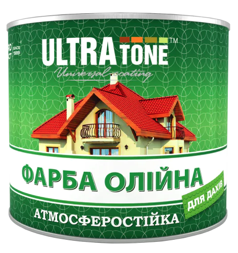 Краска масляная ULTRAtone для крыш 60 кг Коричневый