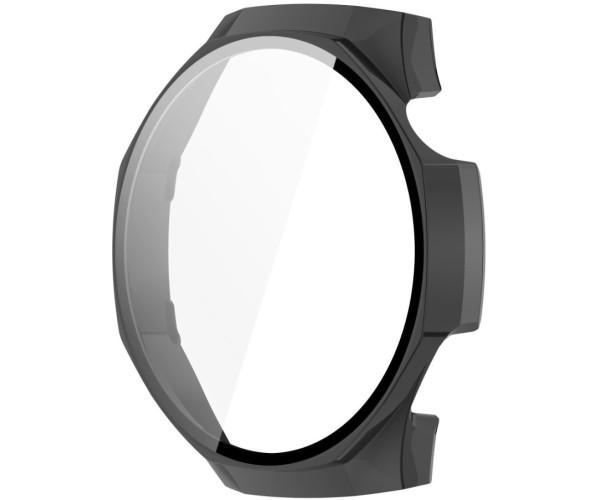 Чехол с защитным стеклом для Huawei Watch GT 5 Pro 46 мм Черный
