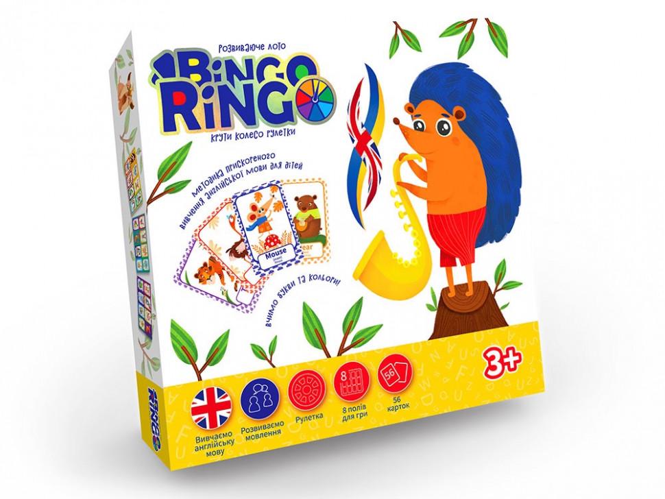 Настільна гра дитяча Danko Toys Bingo Ringo GBR-01-01EU укр/англ мовами (RLT17334)
