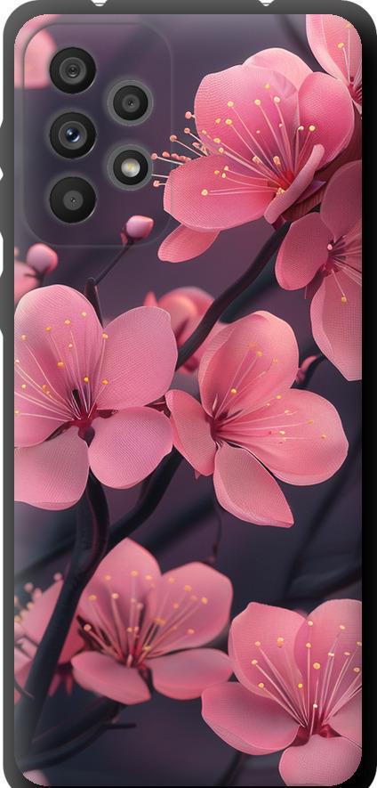 Чехол на Samsung Galaxy A73 A736B Пурпурная сакура (6075b-2586-42517)