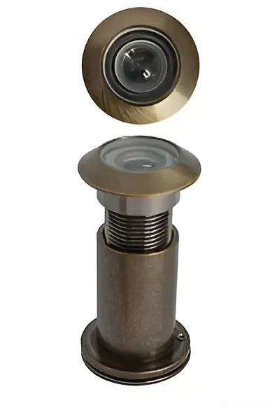 Дверне вічко Siba Д-26 мм 60-100 мм Бронзовий античний (60100 AB) - фото 2 Дверне вічко Siba Д-26 мм 60-100 мм Бронзовий античний (60100 AB) - фото 2