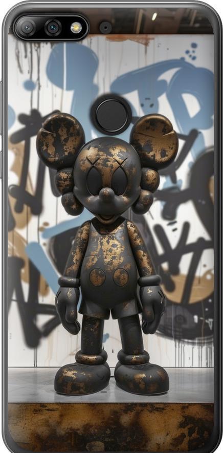 Чехол на Huawei Honor 7C Pro Bronze kaws v2 (6098u-2070-42517)