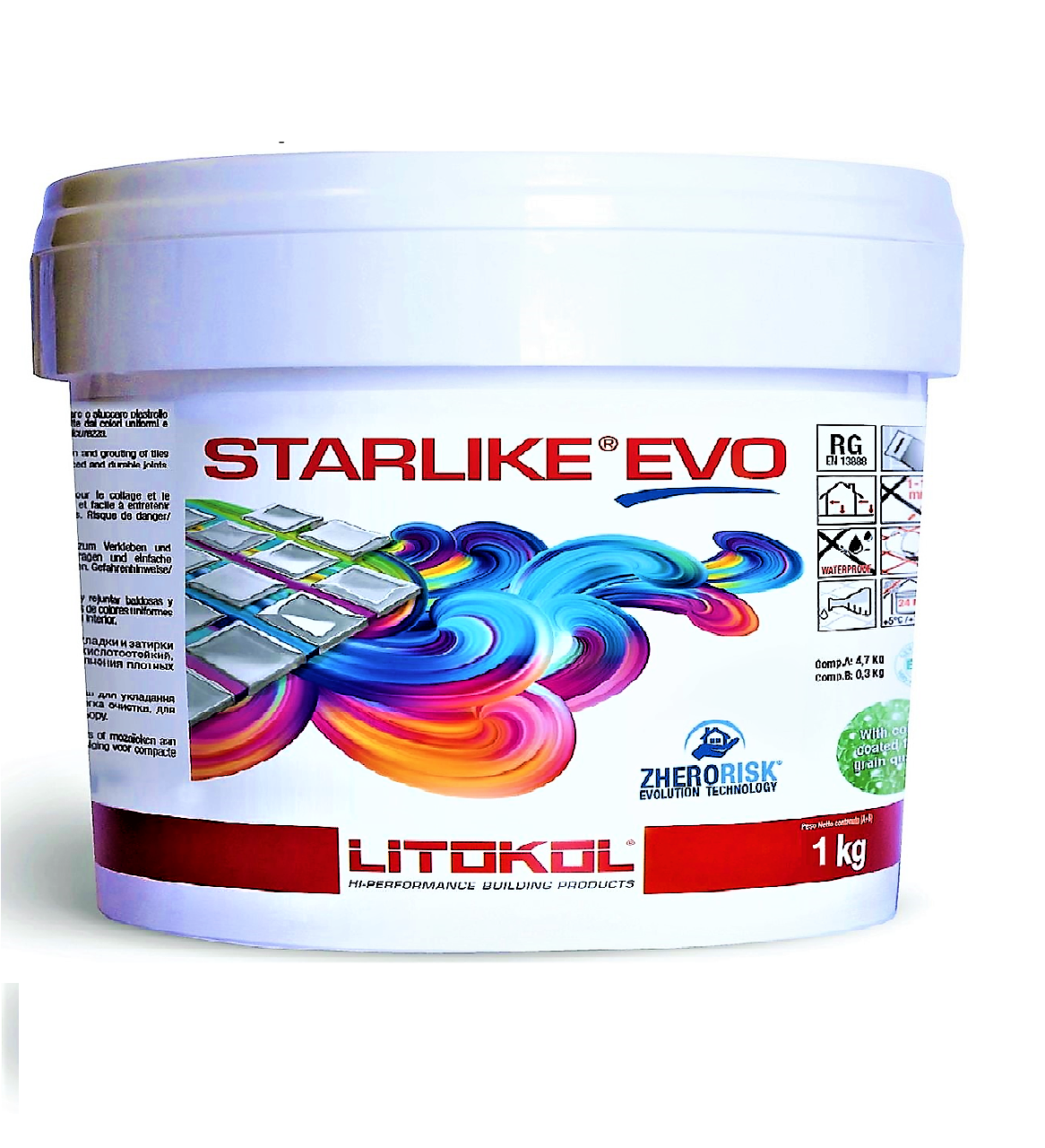 ᐉ  для швов плитки Litokol Starlike Фуга EVO 125 эпоксидная .