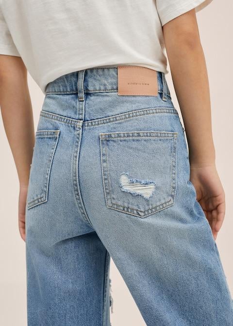 Джинсы Mango XS Голубой (27021097) - фото 5 Джинсы Mango XS Голубой (27021097) - фото 5